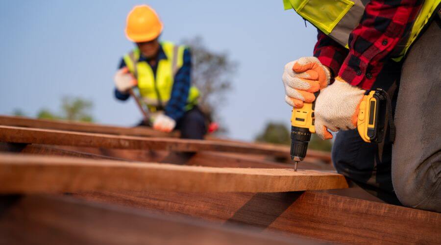 Professional New roof installation in Limerick, ME